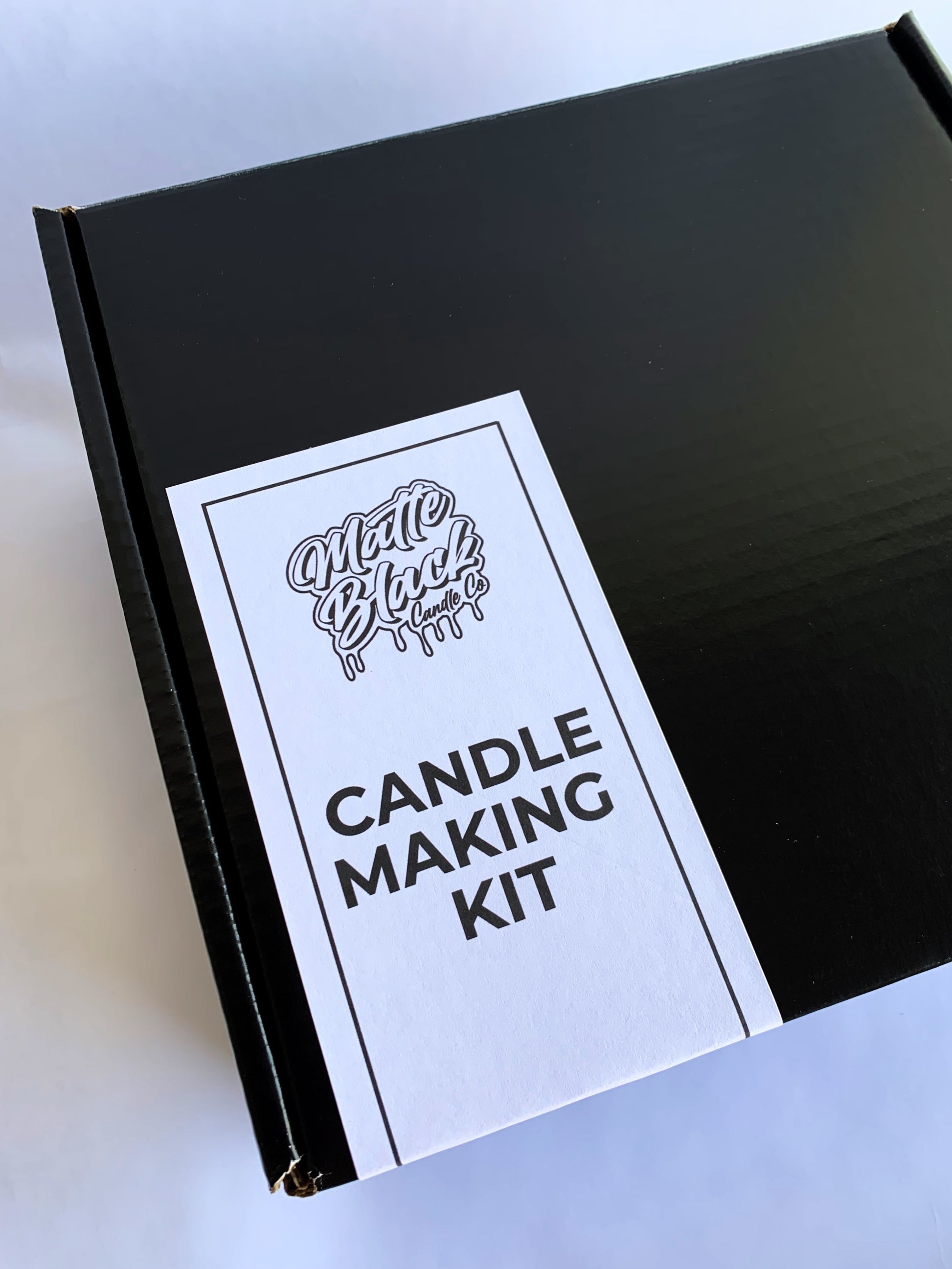 J MARK DIY Candle Making Kit for Adults – 66 Pcs Black,Blue