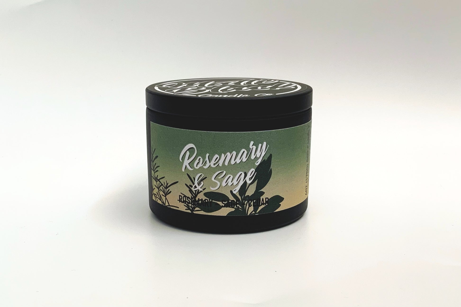 Rosemary & Sage - Matte Black Candle Co