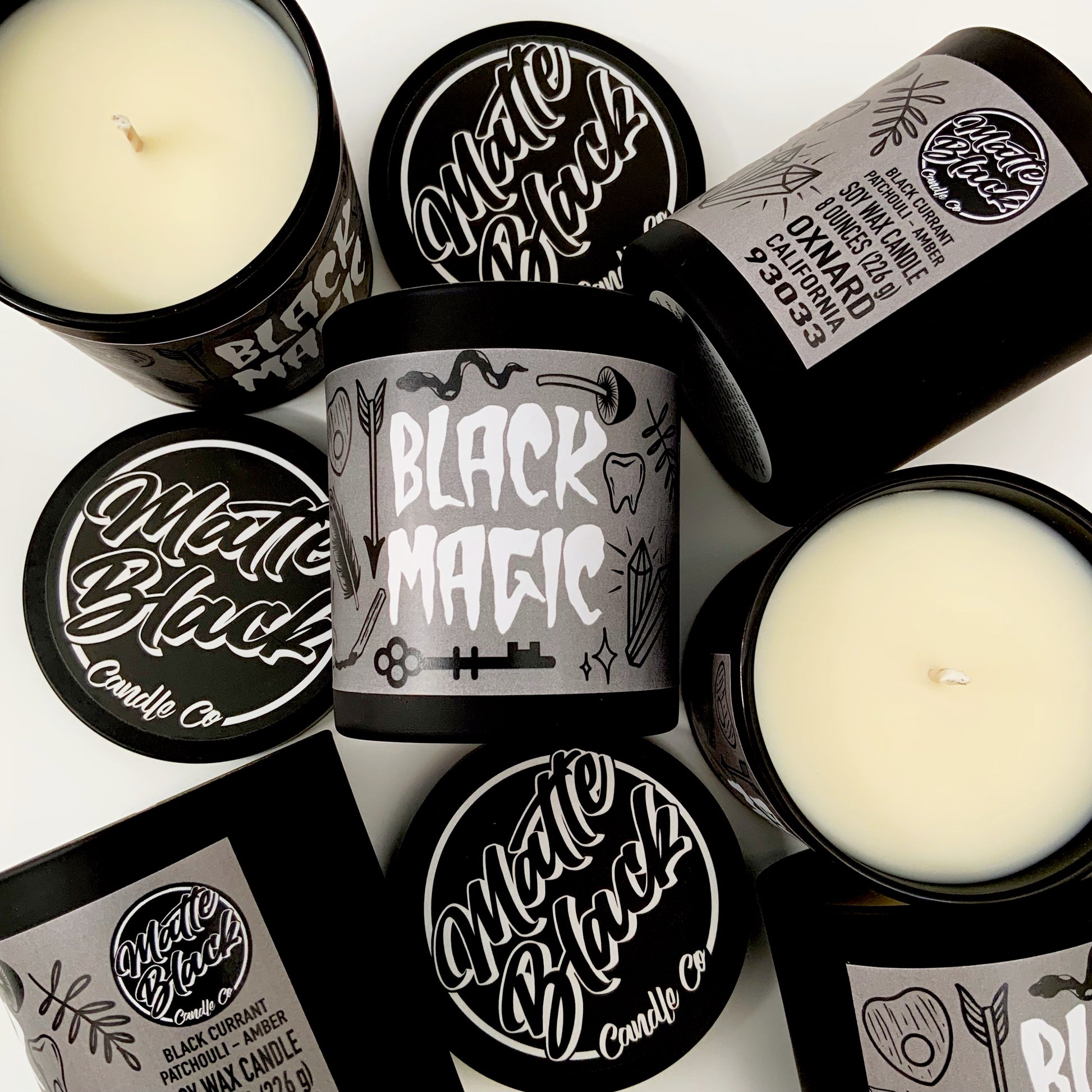 Black Magic - Matte Black Candle Co